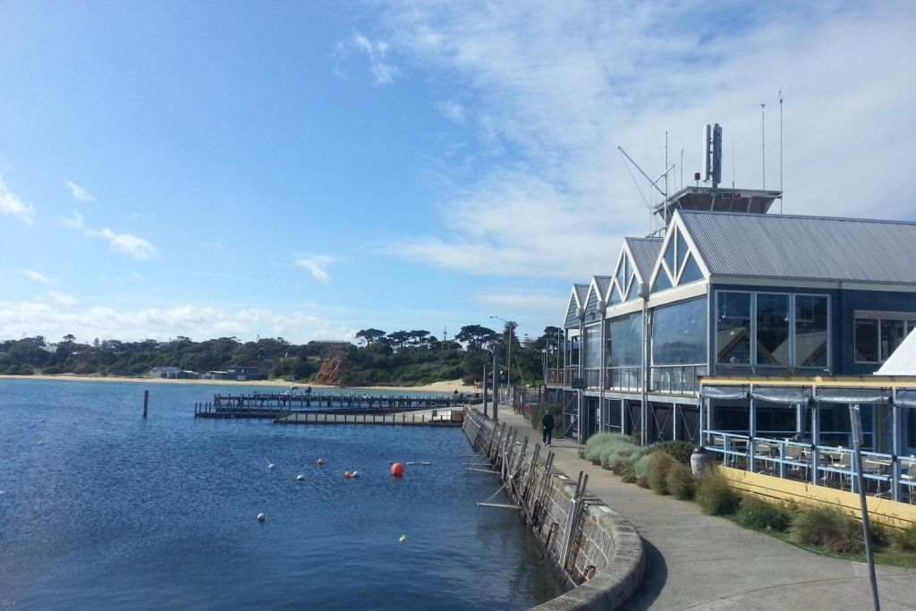 Mornington Pier in Mornington for our morning tea stop (own expense)