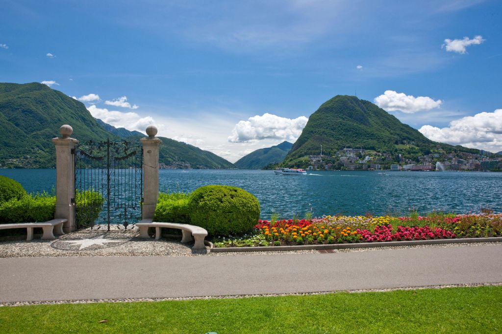 시아니 공원, 루가노 - 산살바토레 전망