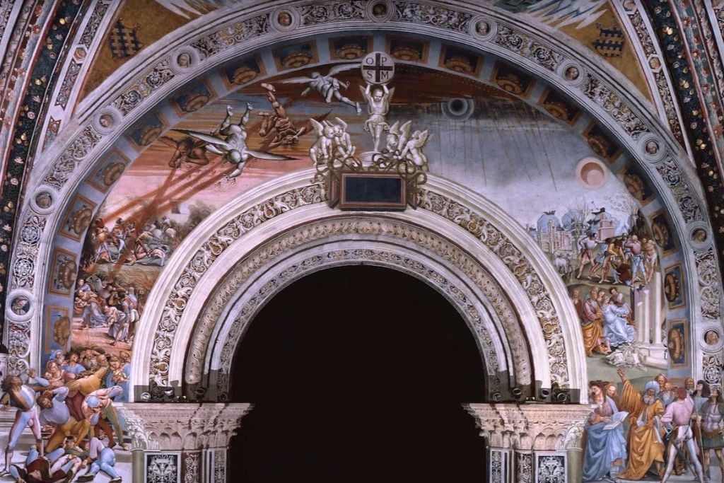 오르비에토 대성당 내부 디테일