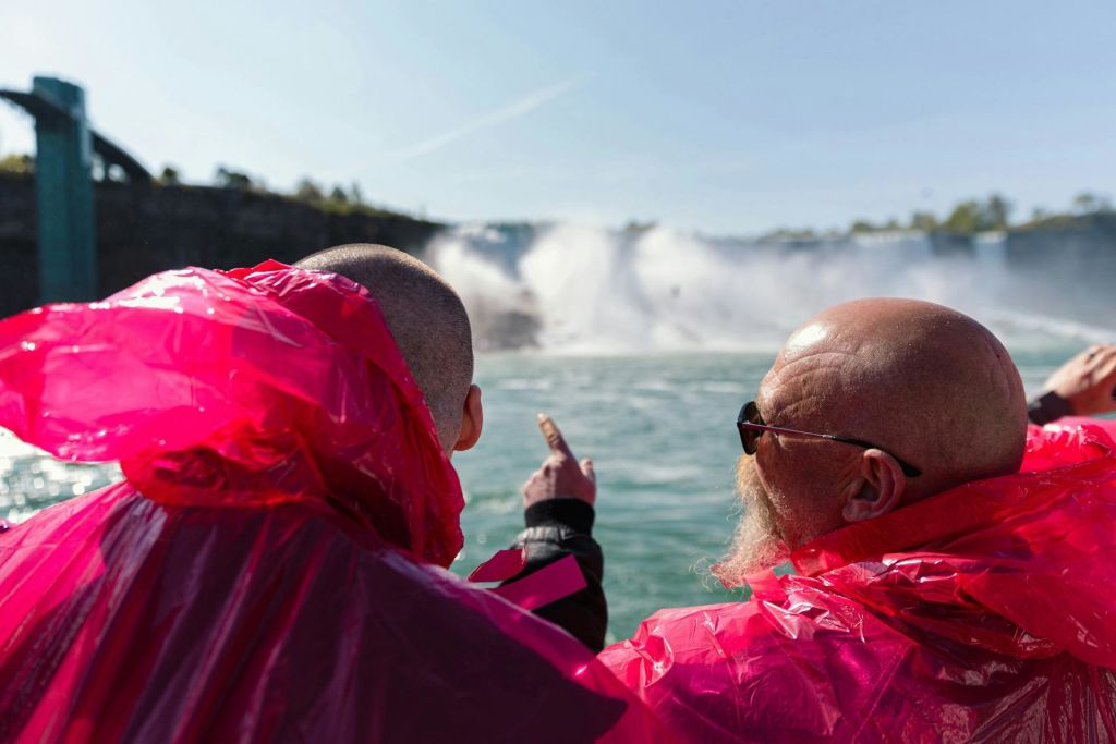 Exclusive First on the Boat Niagara Falls Tour & Journey Behind the Falls