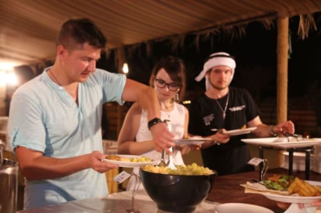 바비큐 저녁 식사