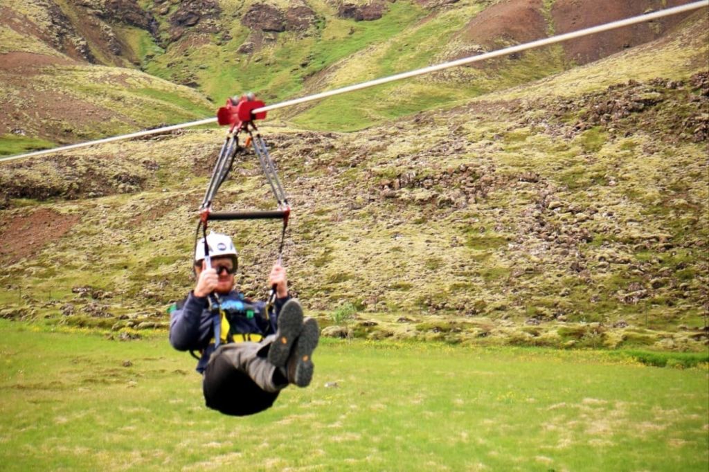 메가 집라인 아이슬란드