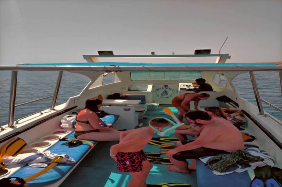 마르사알람에서 포트갈립까지 쾌속정.