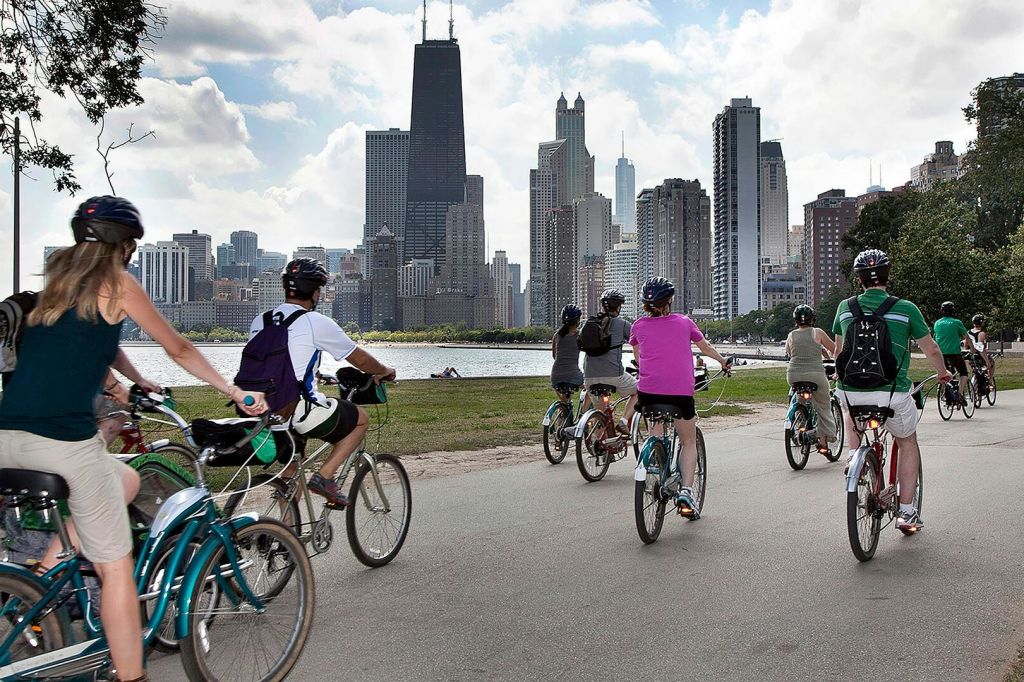 자전거, 식음료, 양조주 - 시카고 대표 요리 자전거 투어