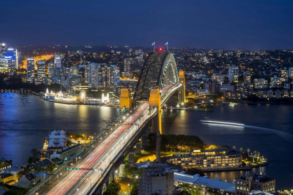 시드니 빅버스: 오픈탑 버스 야간 투어