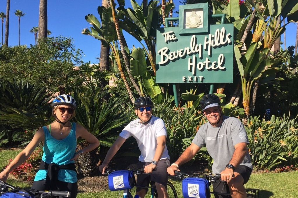 자전거로 즐기는 베벌리힐스 가이드 투어