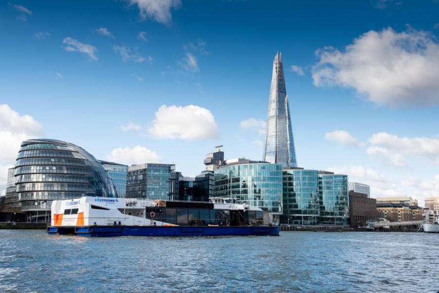 영국 시티 보트 투어 - 이브닝 보트 투어