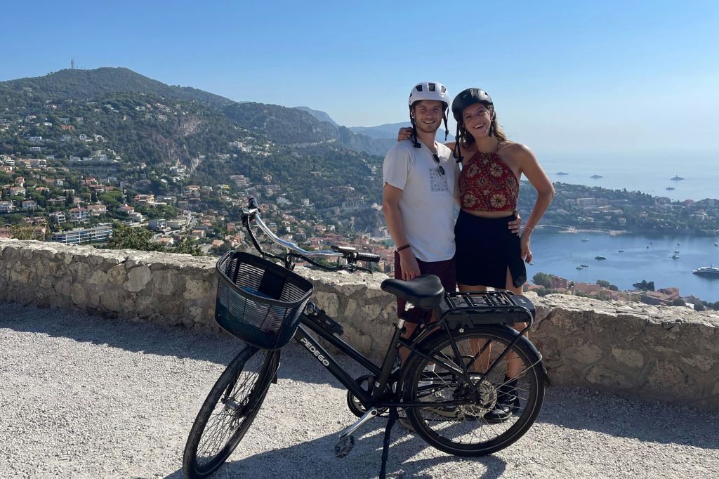 방문하는 동안 아름다운 파노라마 전망.