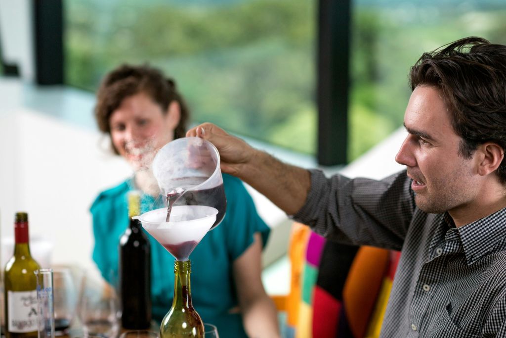 블렌딩 벤치 즐기기