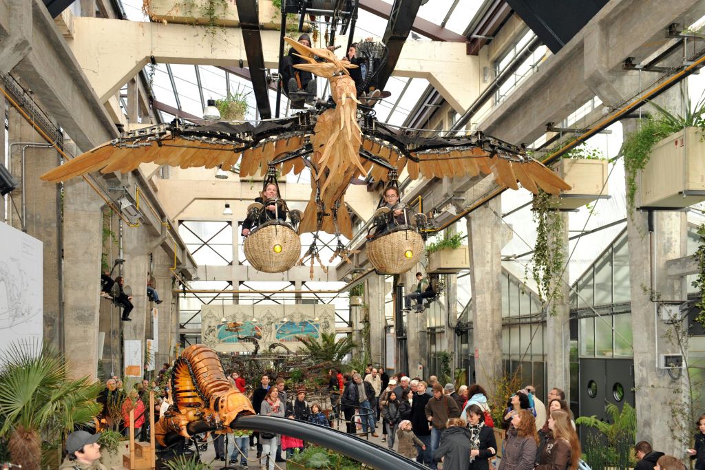 헤론의 비행 - Galerie des Machines de l 'Ile © Jean-Dominique Billaud