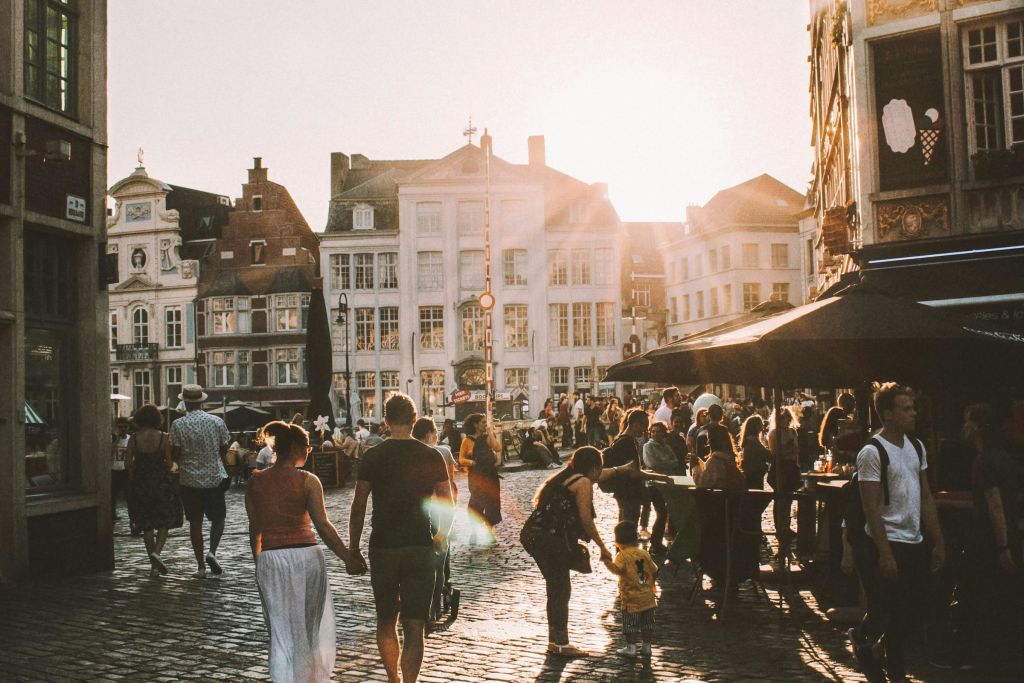 브뤼헤 메인 광장