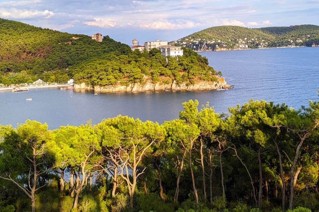 왕자섬 사이 풍경