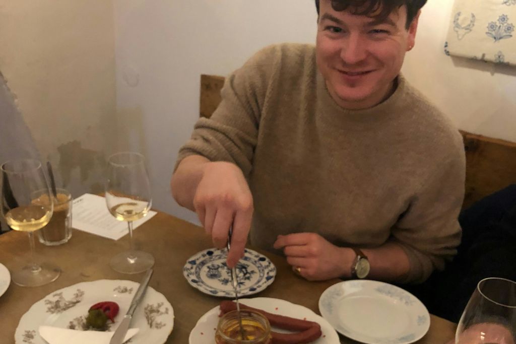 프라하 정통 식사