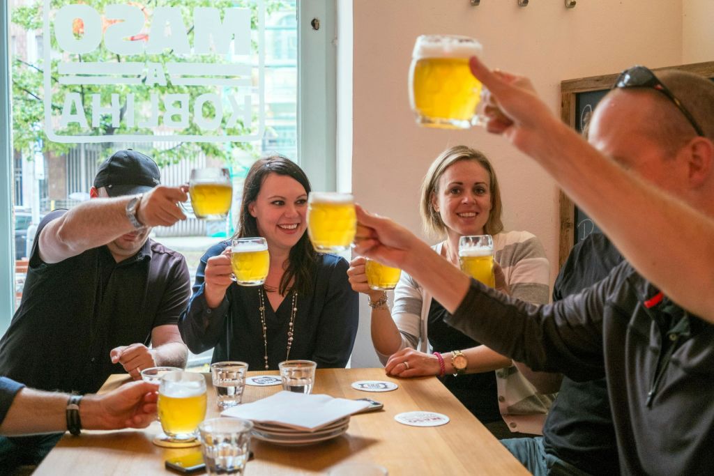 체코의 유명한 맥주를 맛보세요!