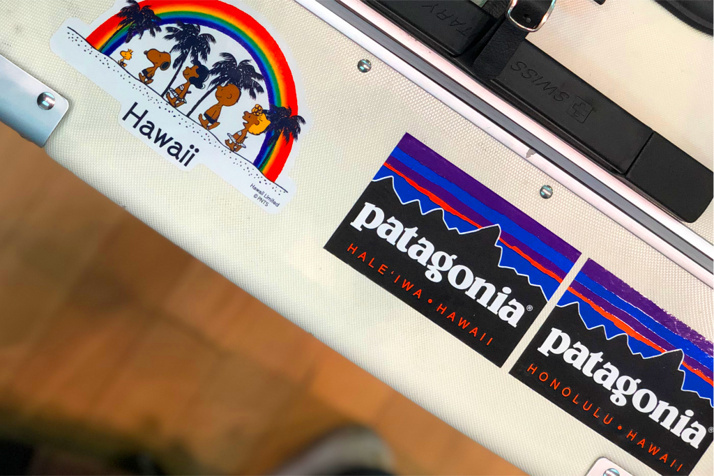 작은 즐거움을 더해 준 파타고니아 스티커