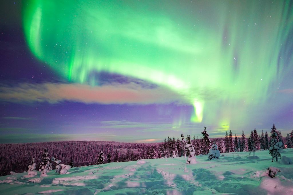 라플란드의 오로라