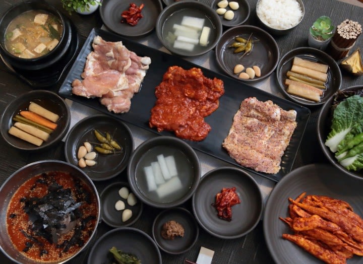 토담 숯불 닭갈비