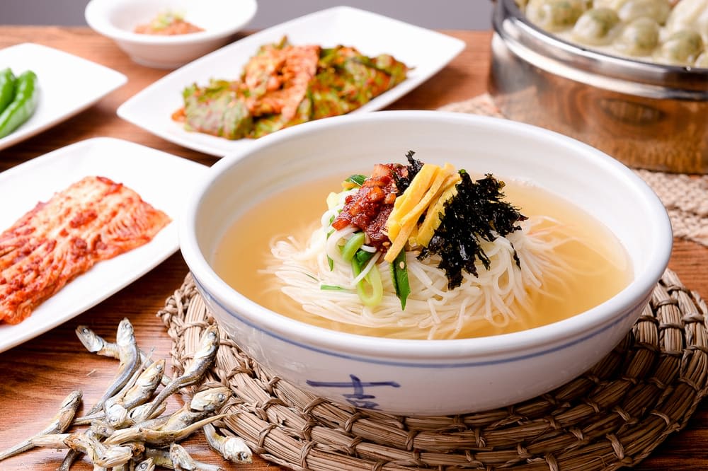 멸치 잔치 국수