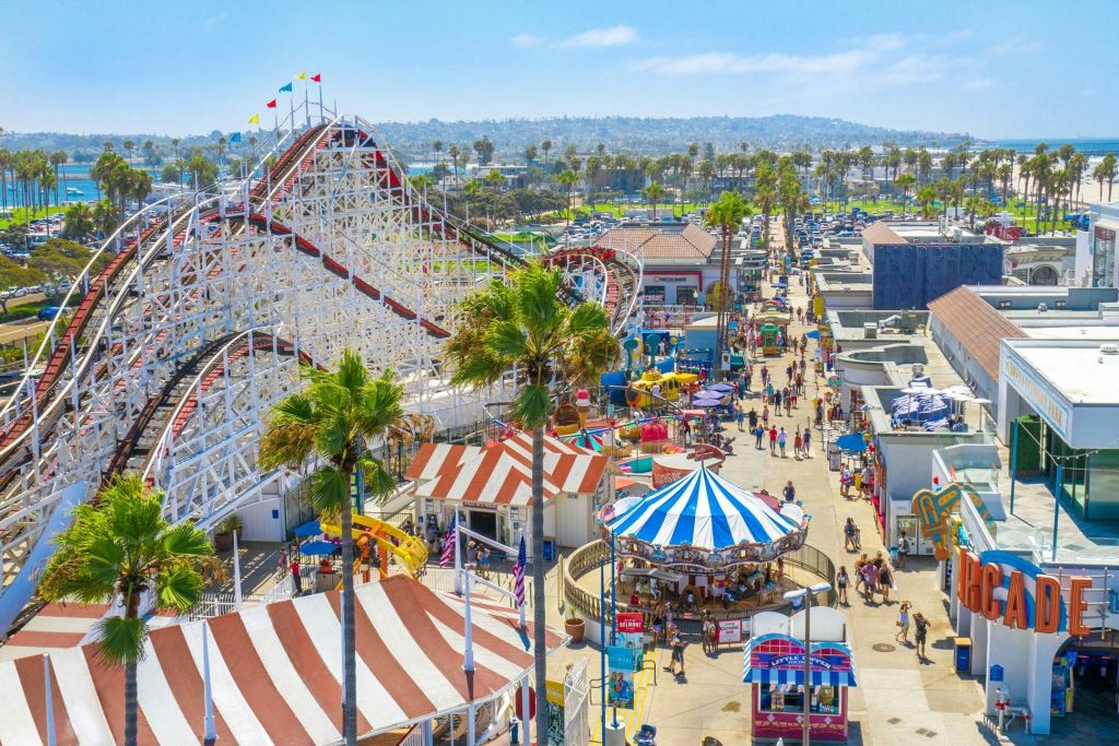 벨몬트 공원의 조감도