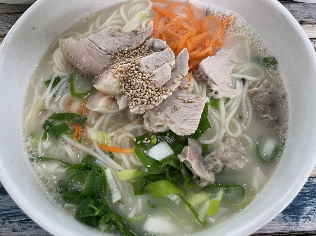 면맛에 입맛이 좋아