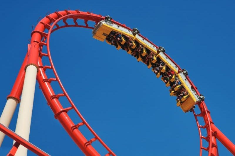 뉴욕 뉴욕 리조트 & 카지노의 빅 애플 롤러코스터