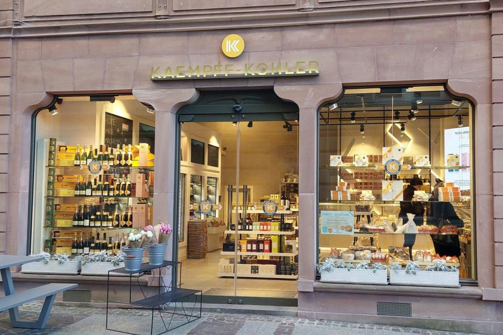룩셈부르크 시티의 Kaempff-Kohler 매장 외관