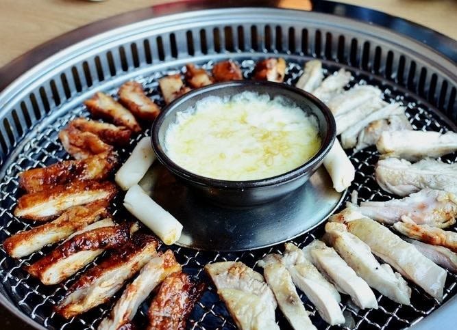 [양평] 치즈 퐁뒤에 찍어 먹는 닭갈비, '칠오 숯불 닭갈비'
