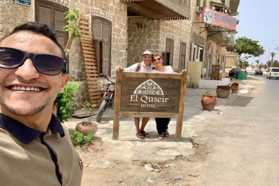 마르사알람 출발, 엘쿠세이어 투어