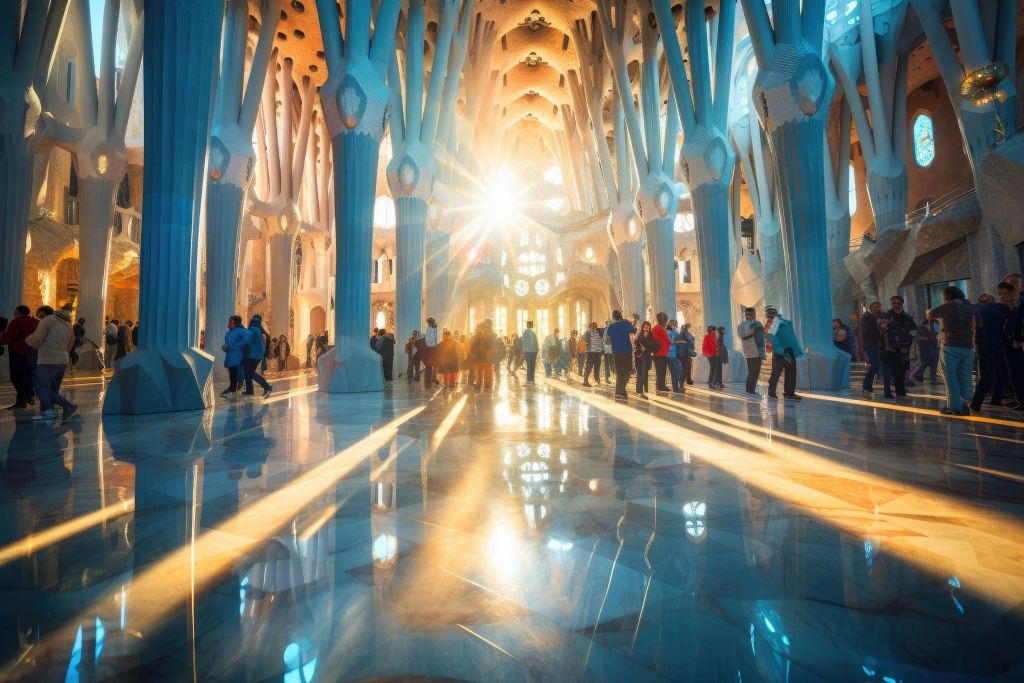 사그라다 파밀리아 내부