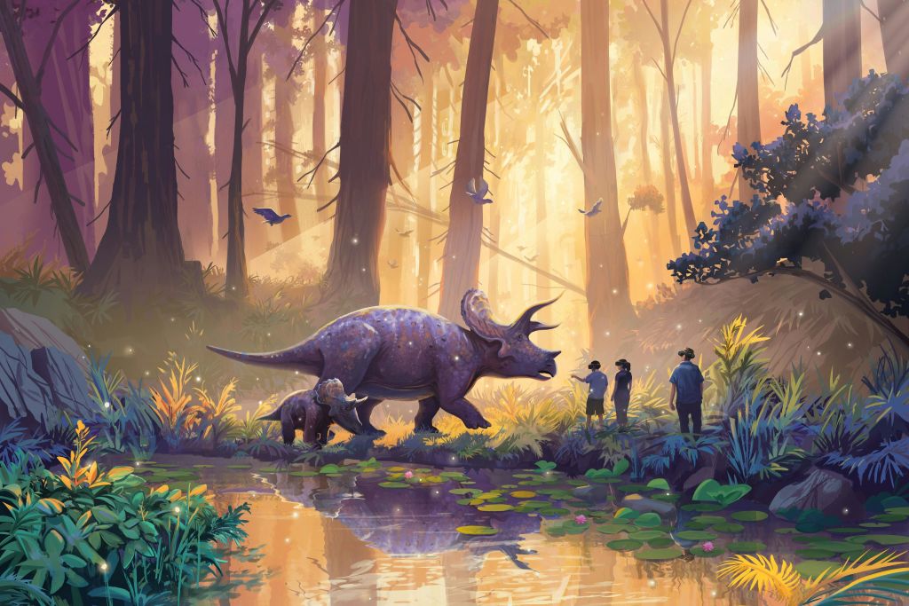 백악기, 6,700만 년 전