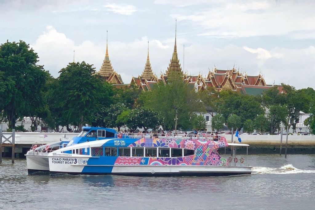 차오프라야강 보트