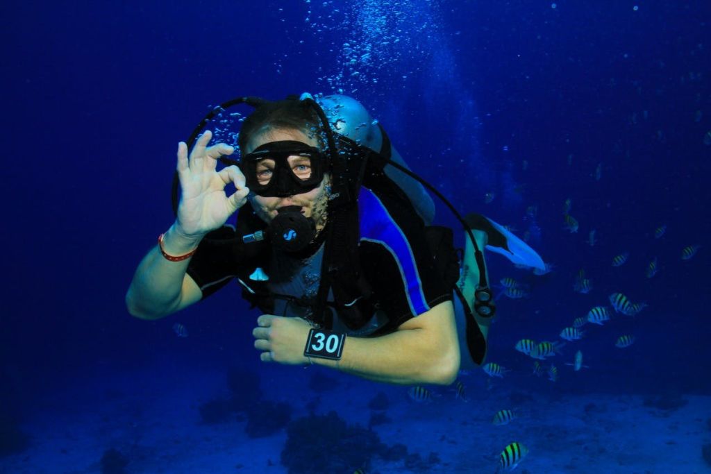 후르가다: 가이드와 함께하는 스쿠버다이빙 체험 + 왕복 교통편 + 점심 식사