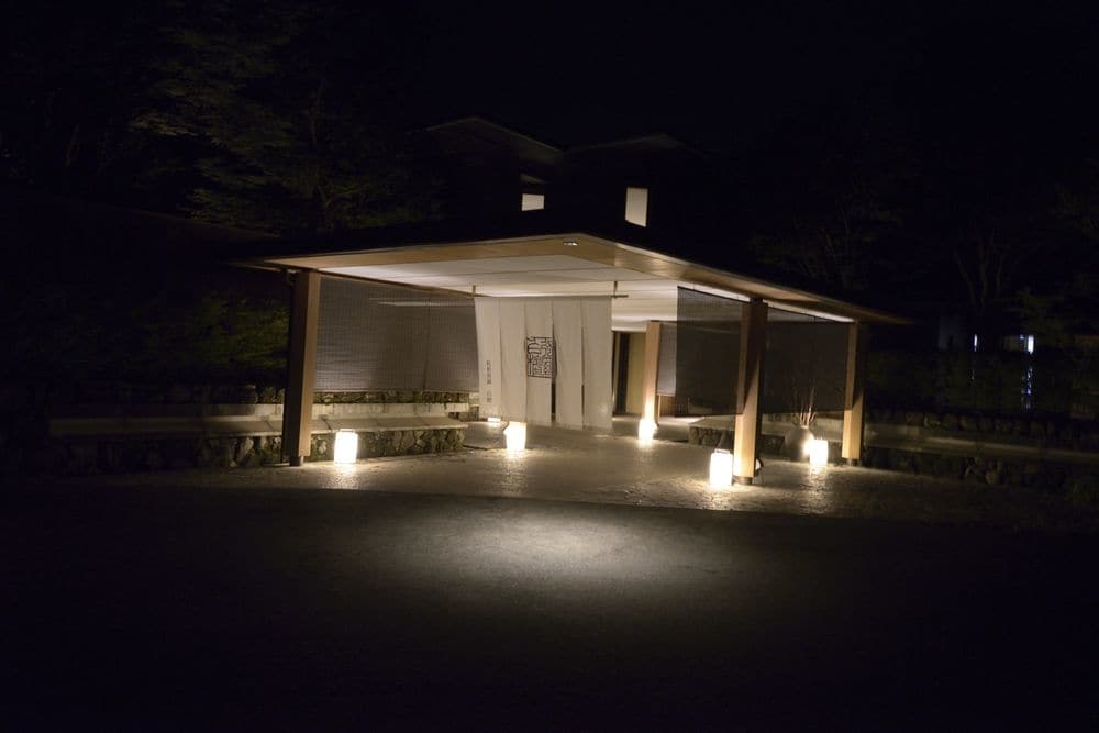 Hotel Front - Evening/Night