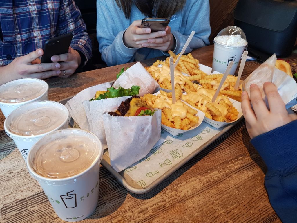 쉐이크 쉑 우드버리 커먼 프리미엄 아웃렛 점