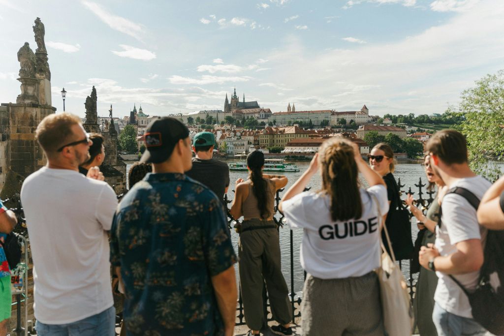 프라하 성 전망