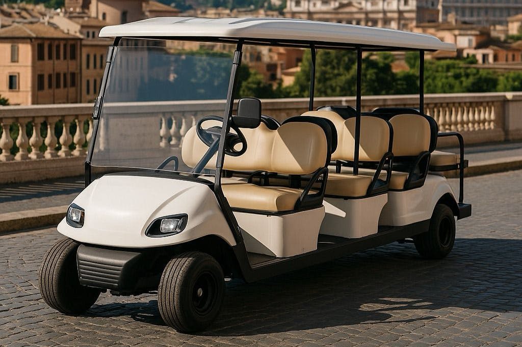 샘플 골프 카트 모델