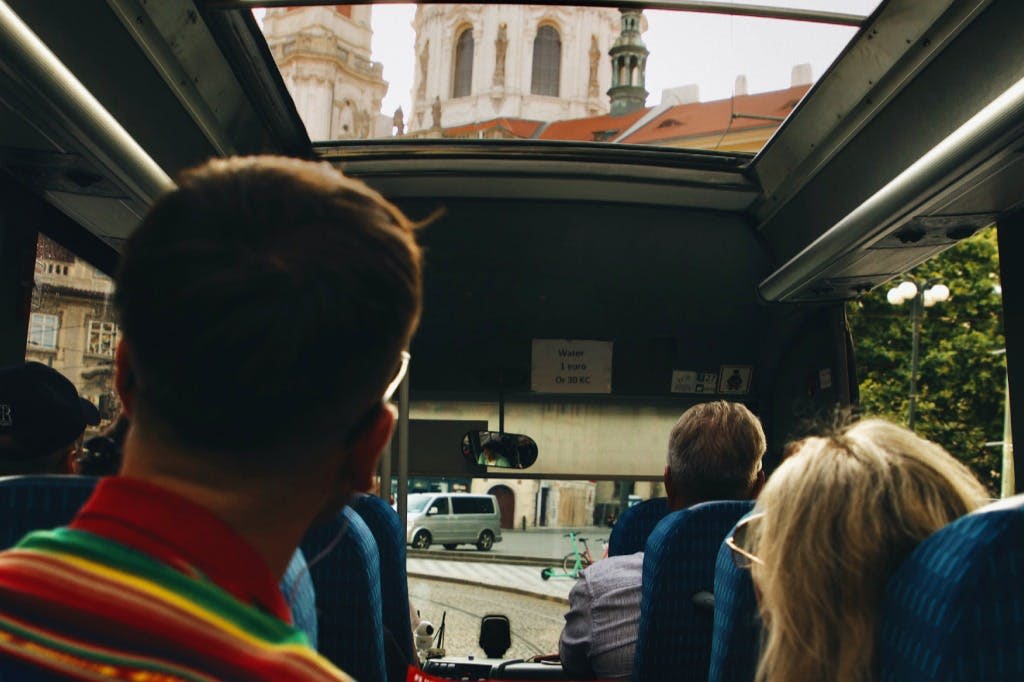 프라하에서 즐기는 승하차