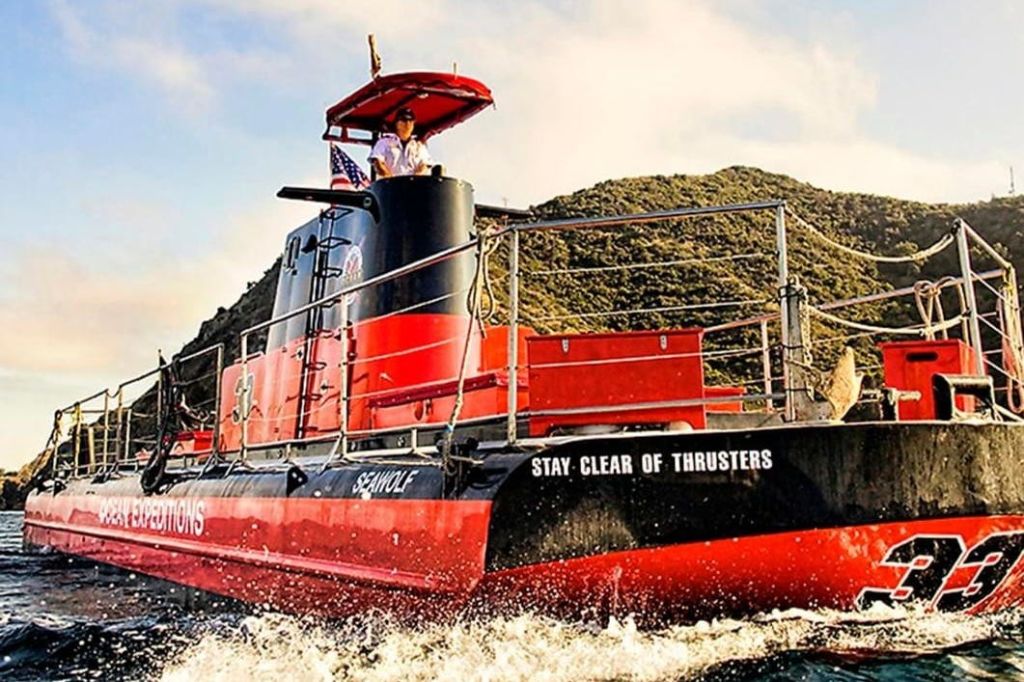 카탈리나섬과 해저 서브 어드벤처