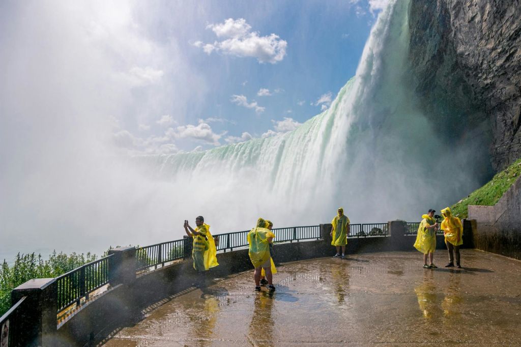 Exclusive First on the Boat Niagara Falls Tour & Journey Behind the Falls