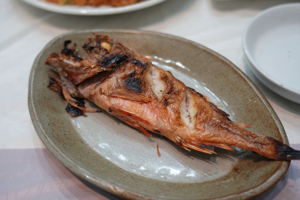 호원정 멸치 쌈밥