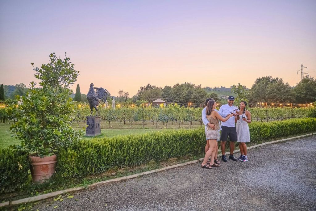 키안티의 구내 식당