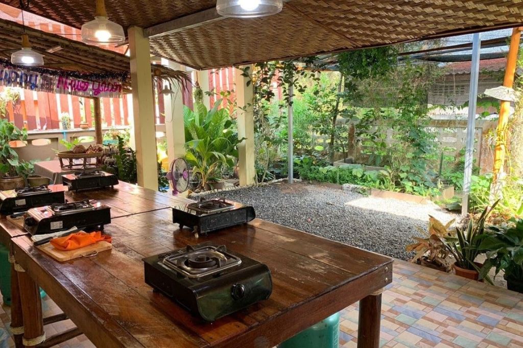 야외 조리 공간