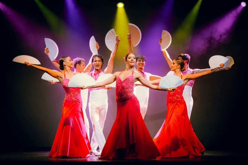 화려한 플라멩고 댄스