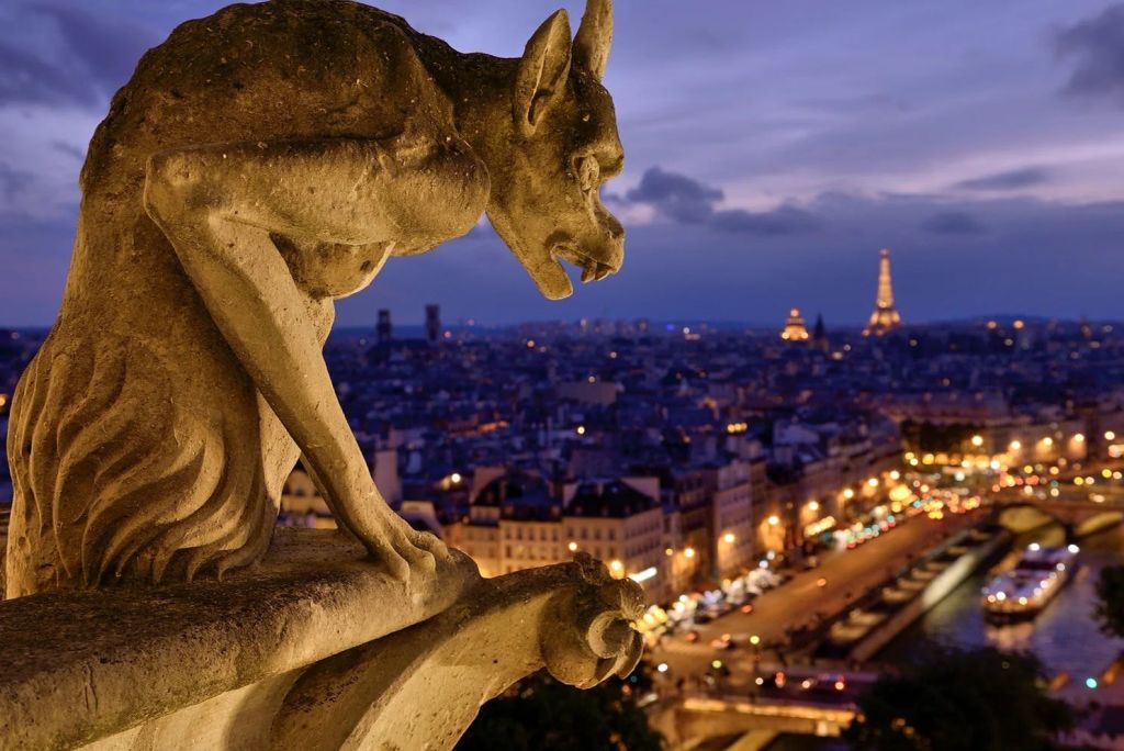 노트르담에서 바라본 풍경