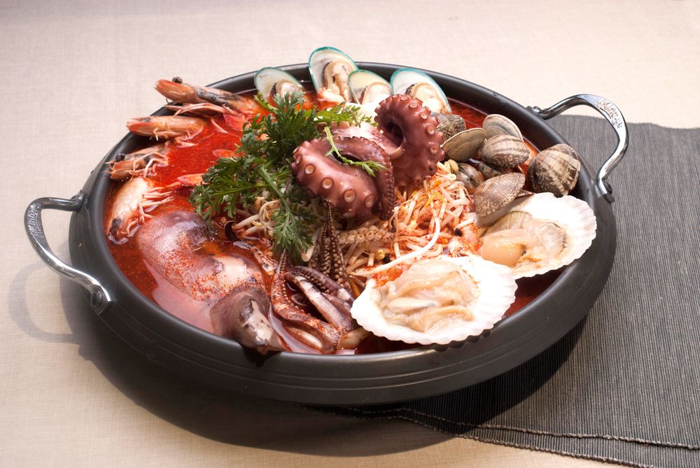 통큰 해물 손 칼국수