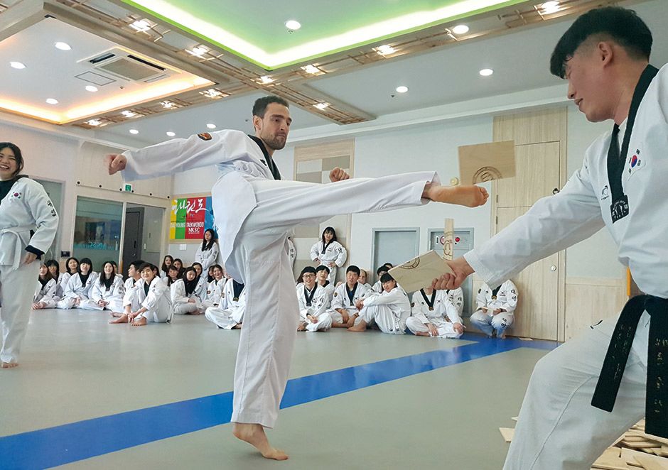 [Busan]  Foreigners Taekwondo Culture Experience