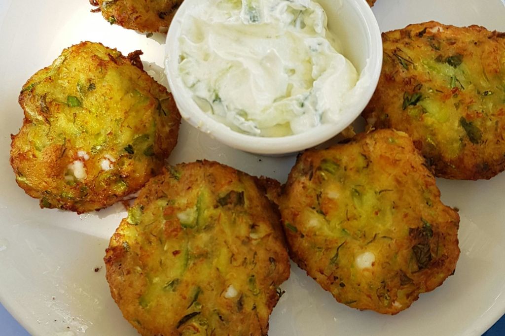 Zuchinni fritters
