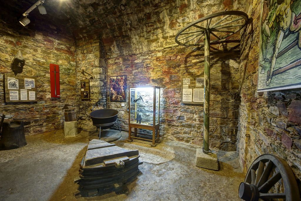 Der Schlosskerker ist Zeugnis längst vergangener Zeiten.