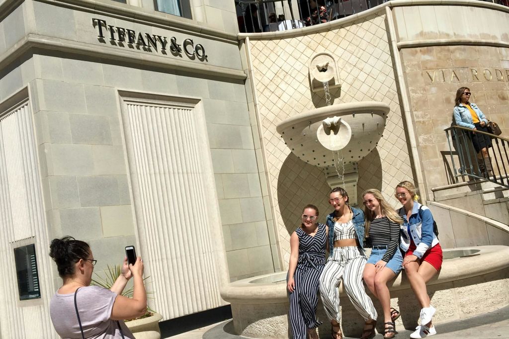 로데오 드라이브에서 사진 찍기