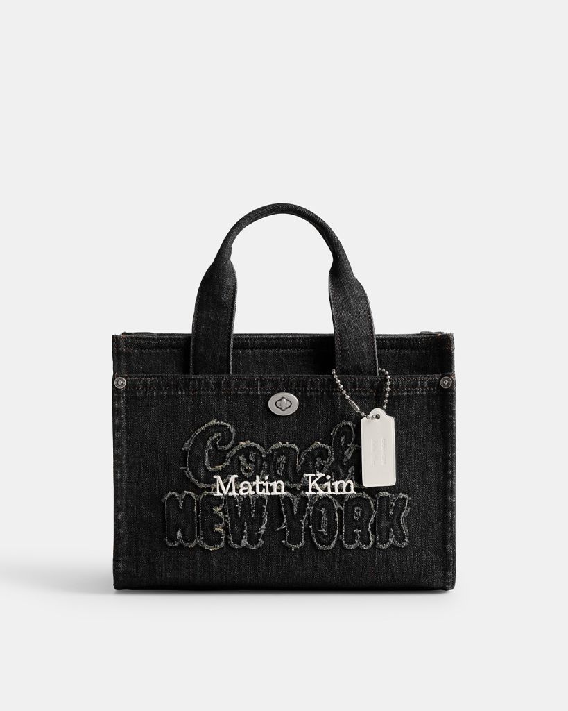 COACH Matin Kim ブラックキャップ COACH（コーチ）の「【COACH MATIN KIM】ベースボール ハット